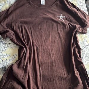 PINK Victoria's Secret Brown Tee